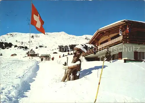 Tgantieni Bergrestaurant Acla Grischuna Kat. Lenzerheide Lai