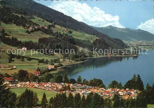 Buehl Alpsee Buchers Campingplatz Kat. Immenstadt i.Allgaeu