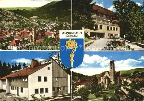 Alpirsbach KlosterKurstadt Muettergenesungsheim Jugendherberge Kat. Alpirsbach