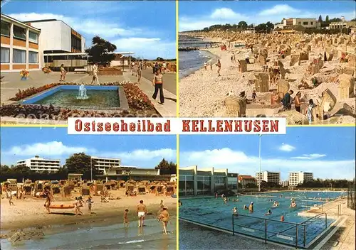 Kellenhusen Ostseebad Strand Promenade Schwimmbad Kat. Kellenhusen (Ostsee)