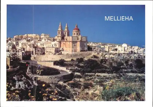 Malta Mellieha Kirche Kat. Malta