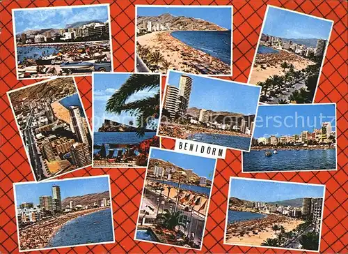 Benidorm Strand Hotels Kat. Costa Blanca Spanien