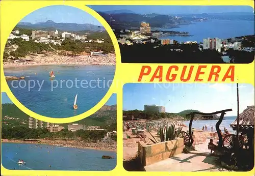 Paguera Mallorca Islas Baleares Strand  Kat. Calvia