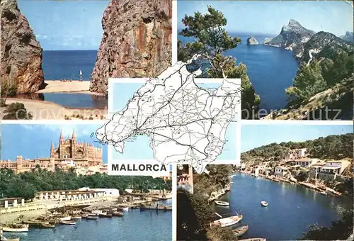 Mallorca Bucht Hafen  Kat. Spanien
