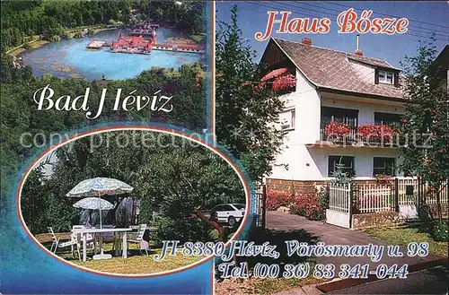 Heviz Haus Boesze Kat. Ungarn