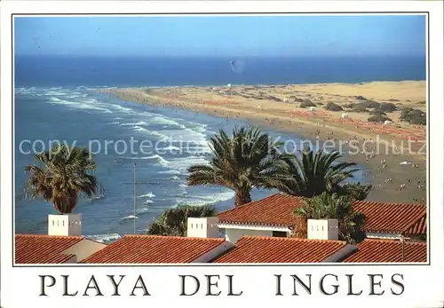 Playa del Ingles Gran Canaria Strand Kat. San Bartolome de Tirajana