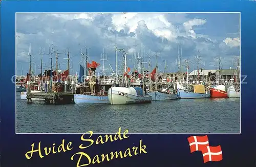 Hvide Sande Hafen Kat. Daenemark