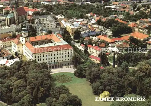 Kromeriz Zamek Schloss Fliegeraufnahme Kat. Kremsier