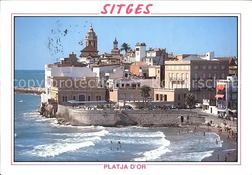 Sitges La Punta Strand Sant Sebastia