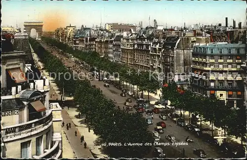 Paris Avenue Champs Elysees Kat. Paris