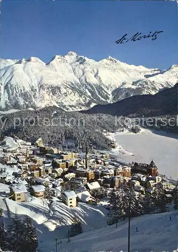 St Moritz GR Panorama Kat. St Moritz