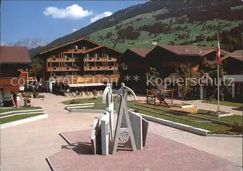 Lenk Simmental Kronenplatz Hotel Krone Kat. Lenk Simmental