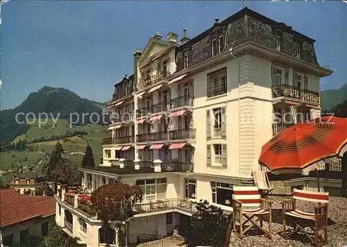 Glion Hotel des Alpes Vaudoises Kat. Glion