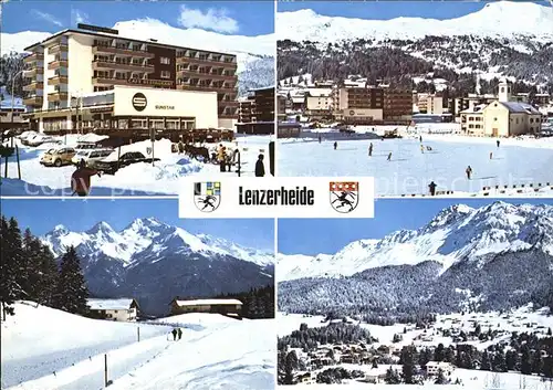 Lenzerheide GR Sunstar Hotel Eisbahn Panorama