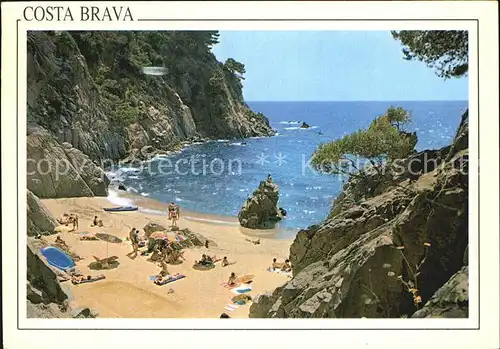 Costa Brava Bucht Kat. Spanien