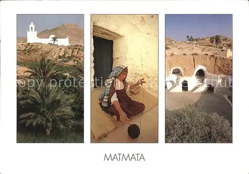 Matmata Stadtansichten Kat. Tunesien