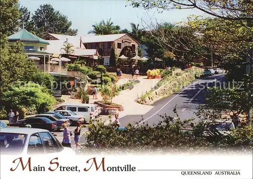 Montville Queensland Main Street