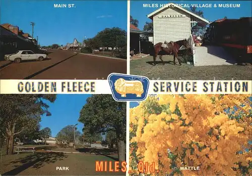 Miles Queensland Golden Fleece Service Station Historical Village and Museum