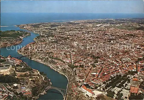 Porto Portugal Vista aerea Tres Pontes Kat. Porto