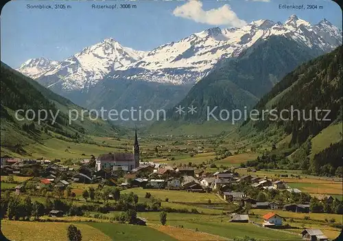 Rauris Panorama Sonnblick Kat. Rauris