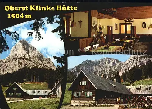 Oberst Klinke Huette  Steiermark Kat. Admont