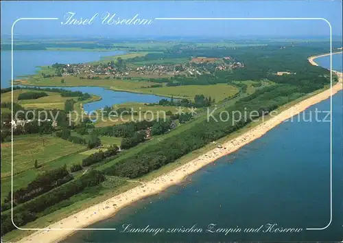 Usedom Landenge Koserow Zempin Ostsee Achterwasser Kat. Usedom