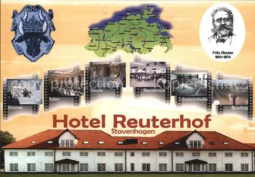 Stavenhagen Hotel Reuterhof Kat. Stavenhagen Reuterstadt