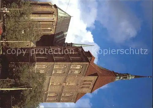 Rostock Mecklenburg Vorpommern Sankt Marienkirche Kat. Rostock