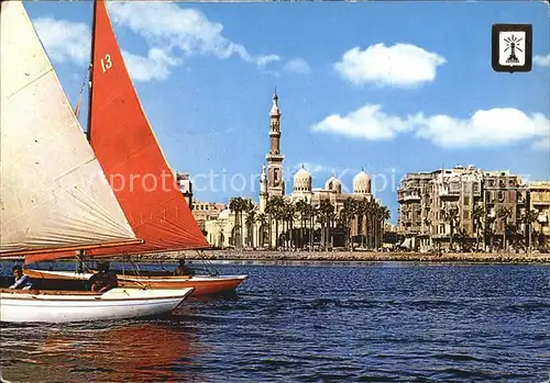 Alexandria Alexandrie Aegypten Abu el Abbas Moschee Kat. Alexandria