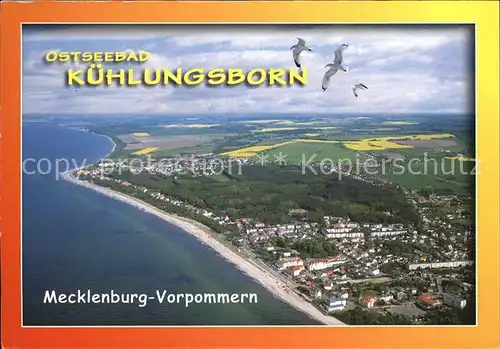 Kuehlungsborn Ostseebad Luftbild Kat. Kuehlungsborn