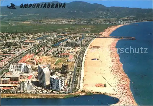 Ampuriabrava Luftaufnahme Kat. Costa Brava