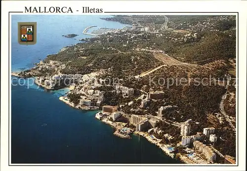 Illetas Luftbild Kat. Mallorca