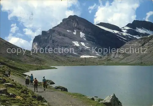 Daubensee Gemmipass Leukerbad Kandersteg Dauberhorn Kat. Daubenhorn