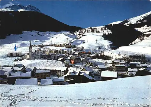 Savognin Winter Oberhalbstein Kat. Savognin
