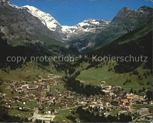 Leukerbad Loeche les Bains Balmhorn Gitzifurgge Ferdenrothorn Kat. Loeche les Bains