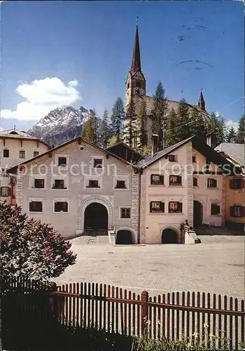 Scuol Tarasp Vulpera Alpinheilbad Dorfpartie Scuol / Scuol /Bz. Inn