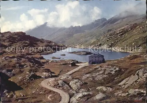 San Bernardino GR Ospizio Bergsee Kat. Mesocco