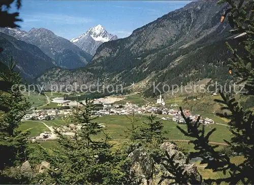 Zernez GR Eingangstor Schweizer Nationalpark Linardgruppe Kat. Zernez