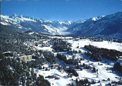 Crans sur Sierre Panorama Winter  Kat. Crans Montana