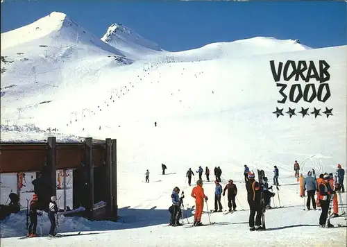 Vorab Pign Sommerskigebiet Vorab 3000 Buendner Vorab Kat. Vorab Pign