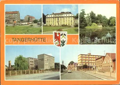 Tangerhuette Otto Nuschke Strasse Pflegeheim Stadtpark Heinrich Rieke Schule Ernst Thaelmann Strasse Kat. Tangerhuette