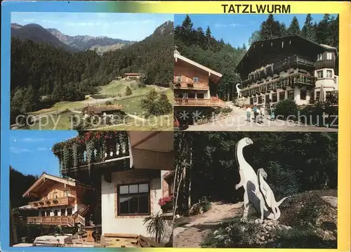 Oberaudorf Althistorischer Alpengasthof Zum feurigen Tatzlwurm Kat. Oberaudorf