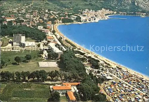 Baska Otok Krk Strand Luftbild
