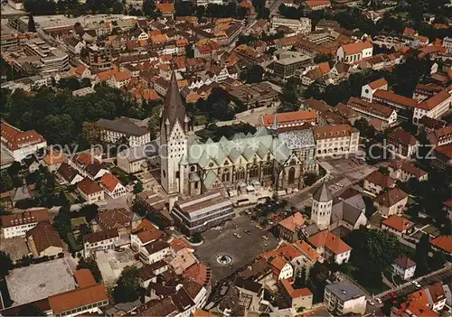 Paderborn Dom Fliegeraufnahme Kat. Paderborn