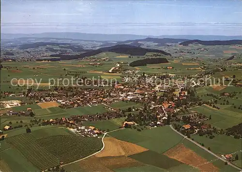 Grosshoechstetten Emmenthal Flugaufnahme Kat. Grosshoechstetten