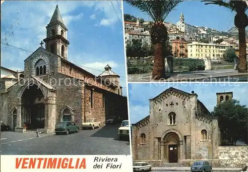 Ventimiglia Italien Kathedrale Ortsansicht Kat. Italien