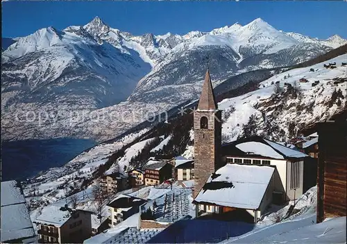 Visperterminen Bietschhorn Gaersthorn Kat. Visperterminen