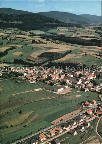 Schwarzach Niederbayern Fliegeraufnahme Kat. Schwarzach