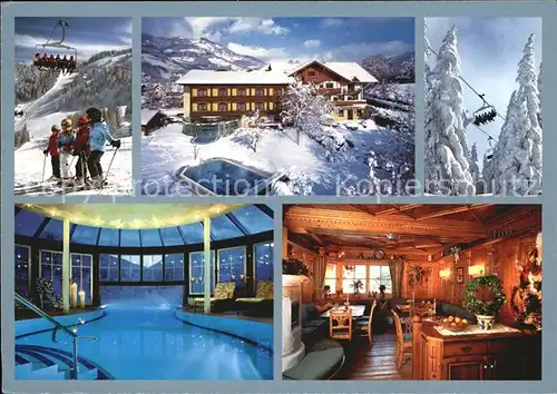 St Johann Tirol Hotel Lerch Restaurant Hallenbad Skigebiet Alpen Kat. St. Johann in Tirol