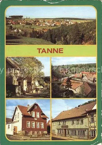 Tanne Harz Schierker Weg Ferienheim Waldheim Gaststaette Braunschweiger Hof Kat. Tanne Harz